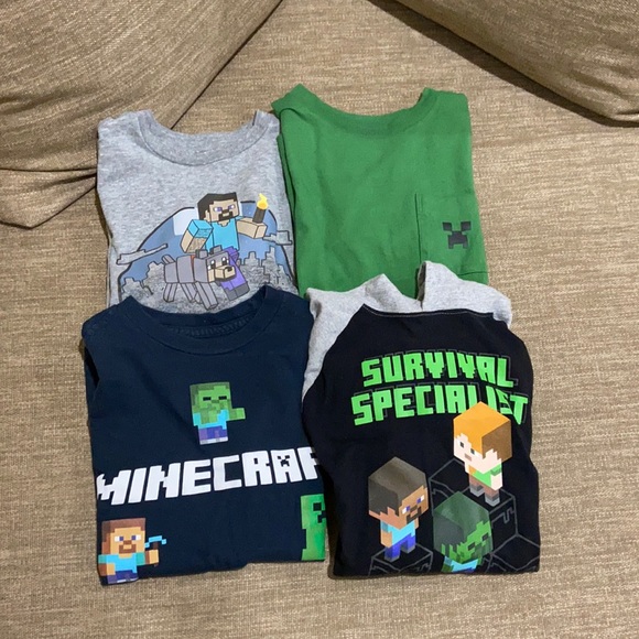 uniqlo minecraft shirt